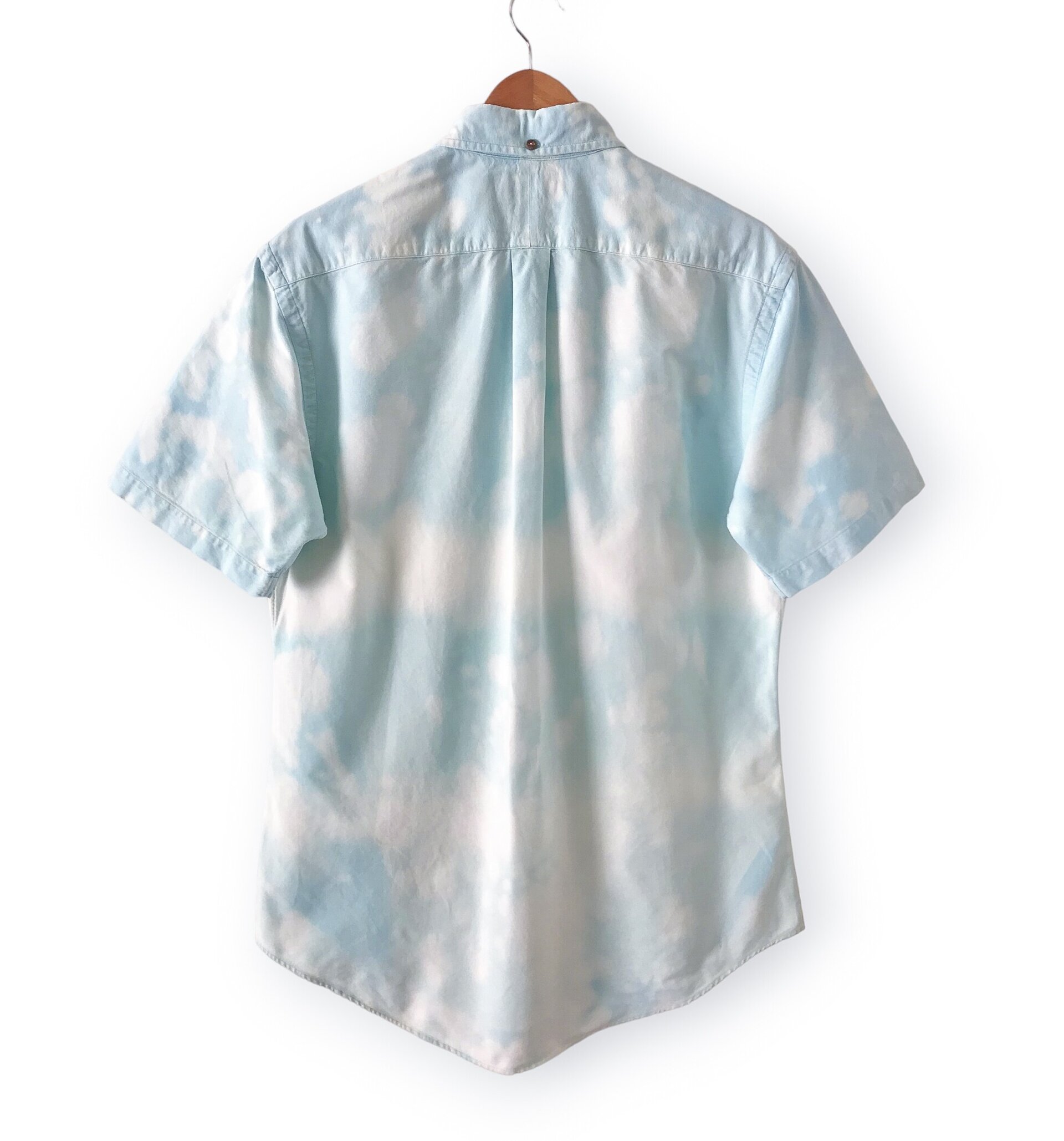 Ralph Lauren Short Sleeve Shirt - Customized Cloudy Print - 2