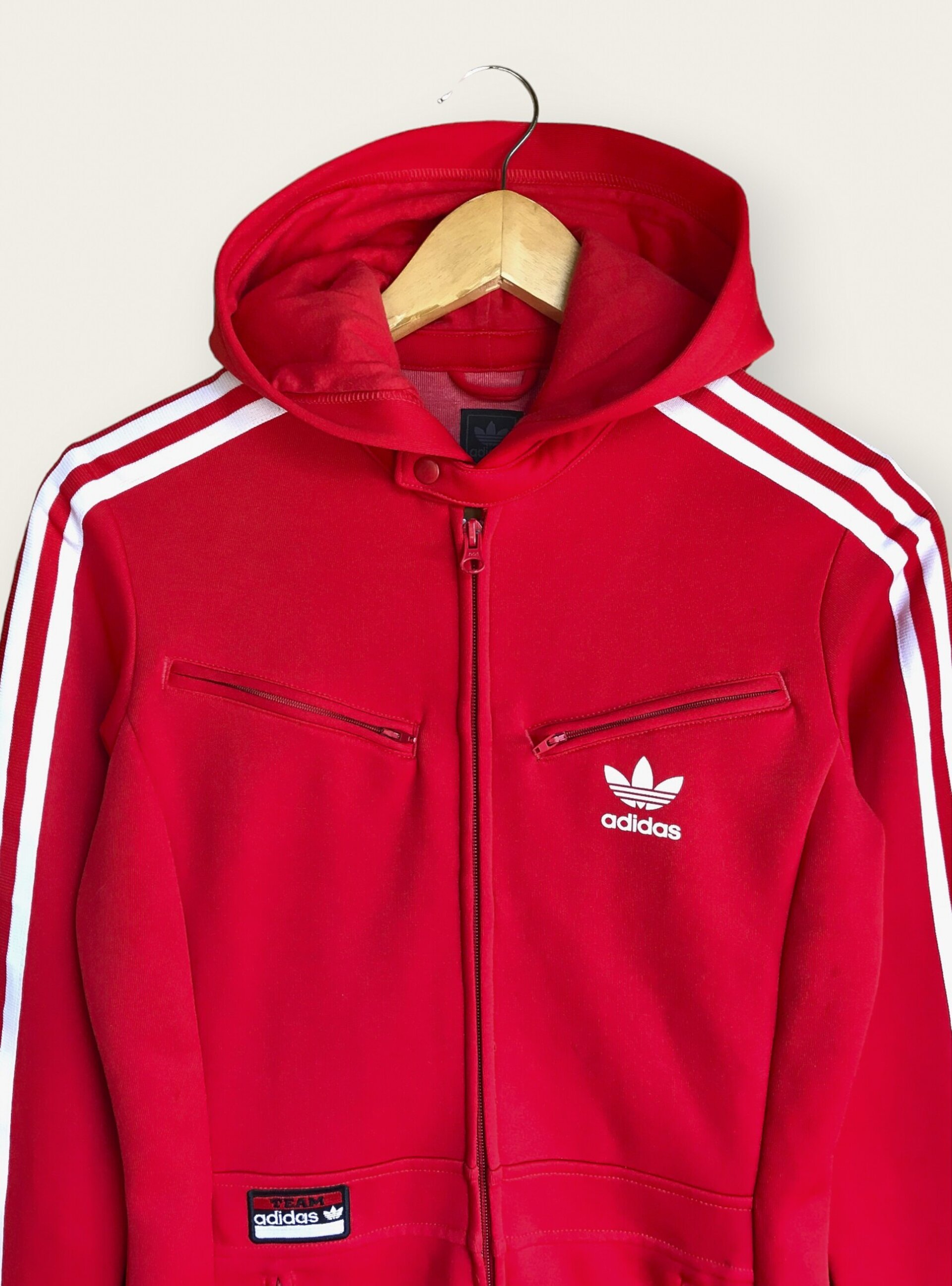 Adidas Originals Y2K Hoodie Dress - Red - 3