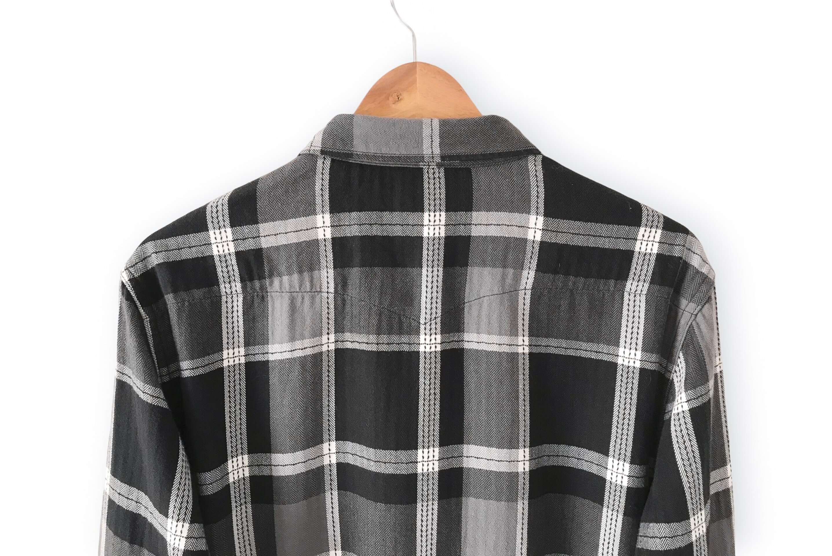 Lee Vintage Checks Print Shirt - Black / Grey / White - 4