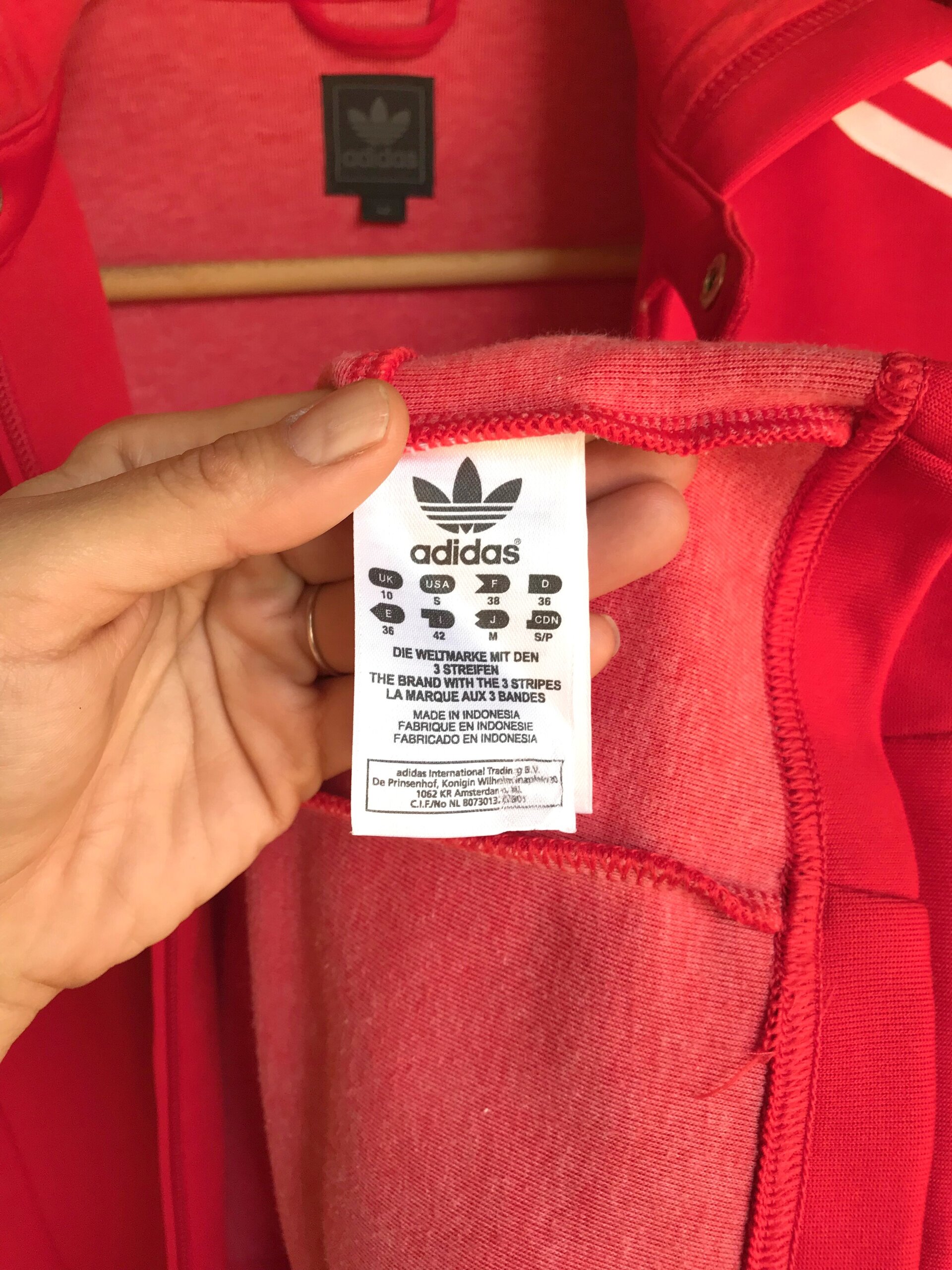 Adidas Originals Y2K Hoodie Dress - Red - 11