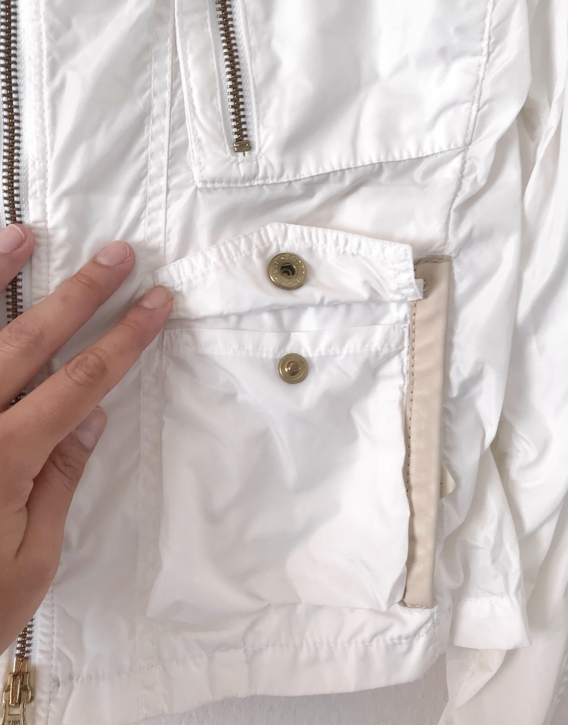 Fay Vintage Windbreaker Jacket - White - Made in Italy - 8