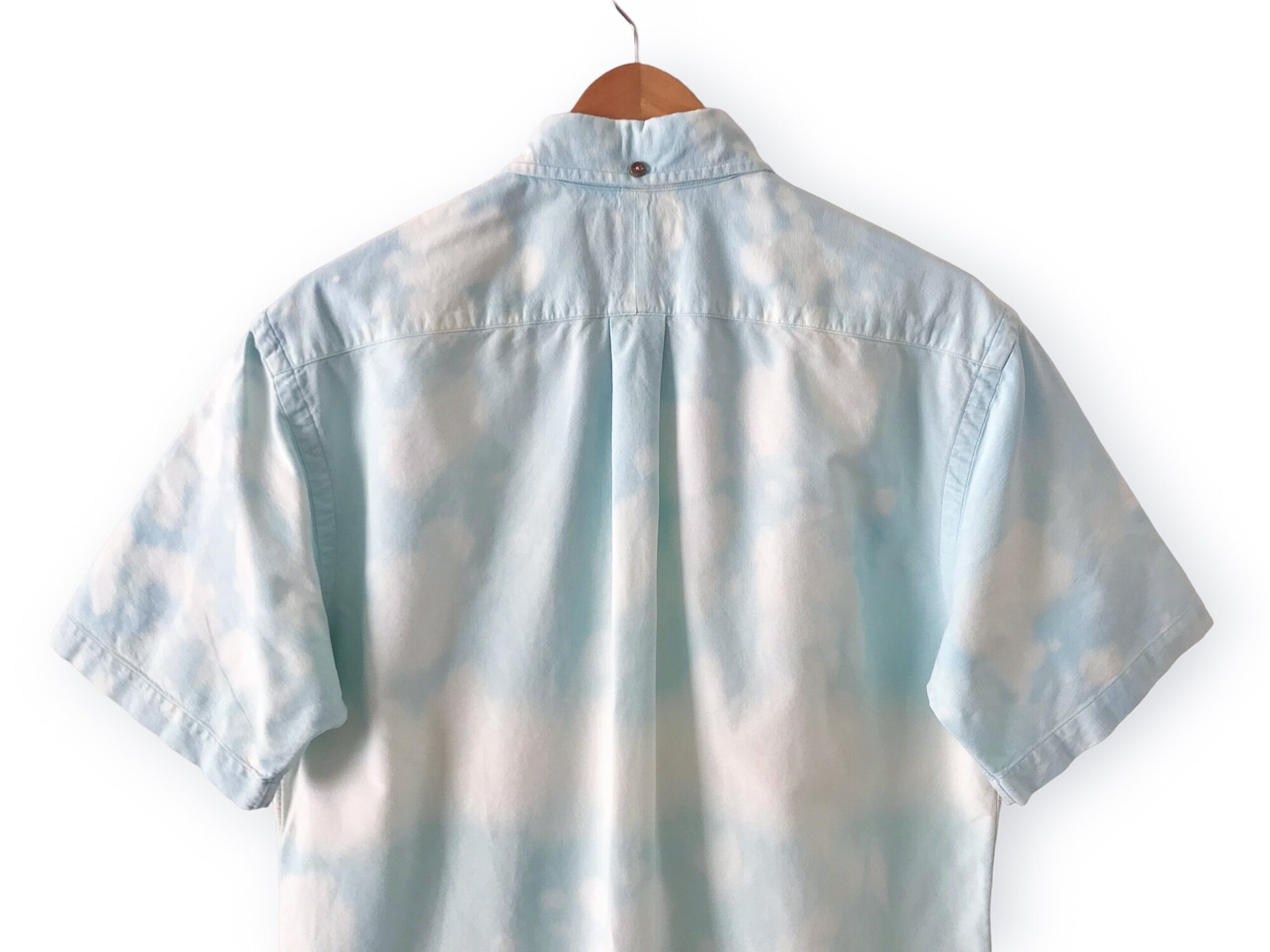 Ralph Lauren Short Sleeve Shirt - Customized Cloudy Print - 5