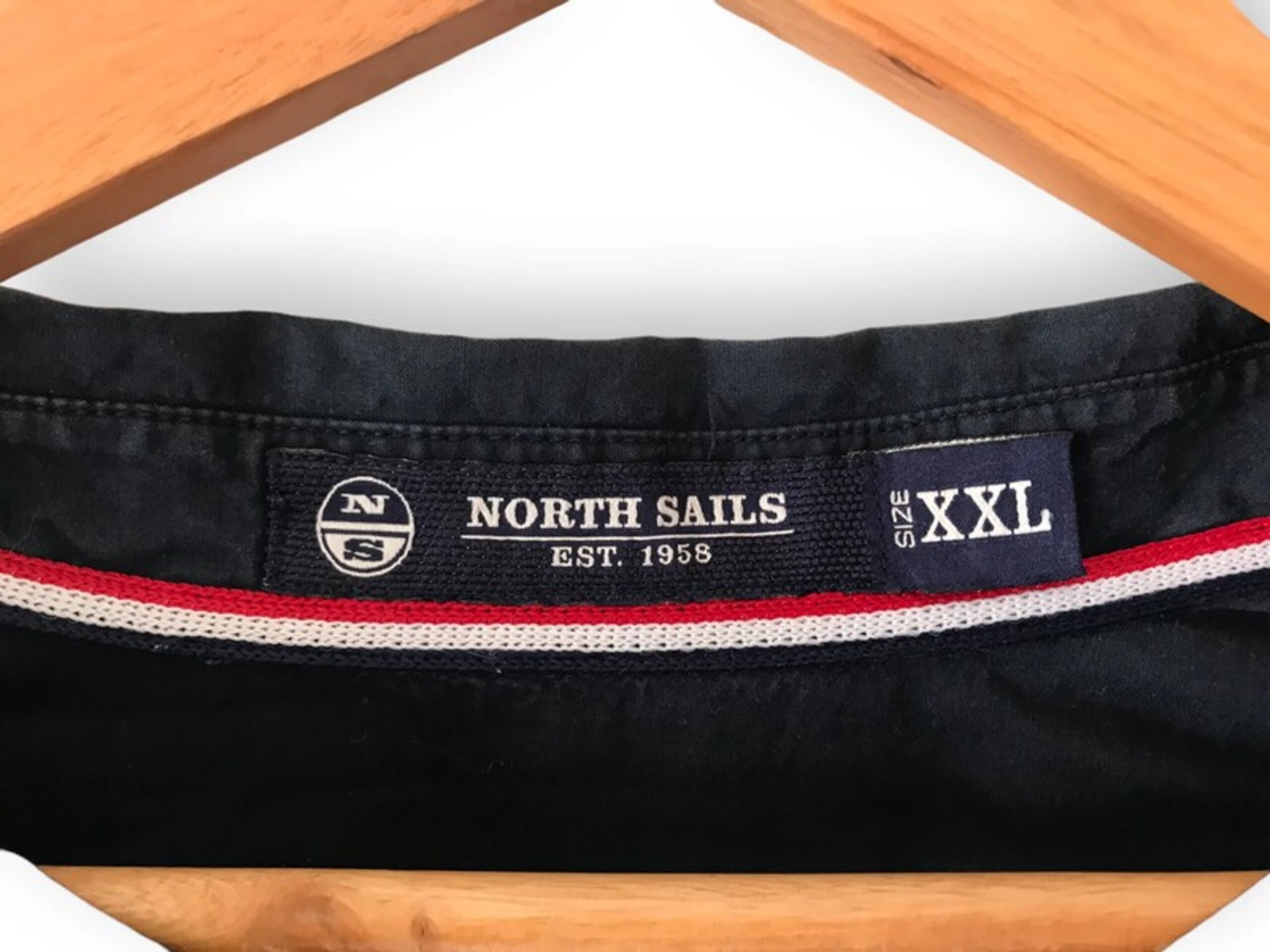 North Sails Long Sleeve Embroidery Shirt - Navy Blue / White - 8